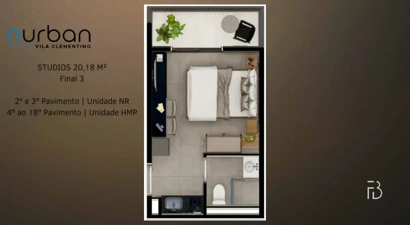 Planta 29 m²